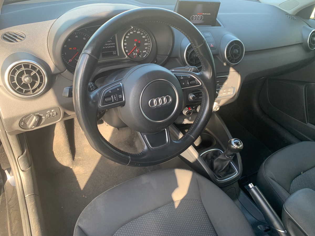 Audi A1 95 ch | GPS | Climatisation | Régulateur vitesse | Radar stationnement arriére | Bluetooth