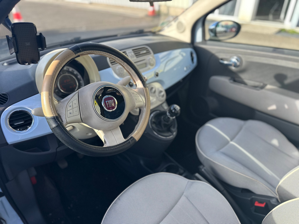 Fiat 500 1.2 MPi 69 cv - CLIMATISATION -  MODE CITY - TOIT PANORAMIQUE