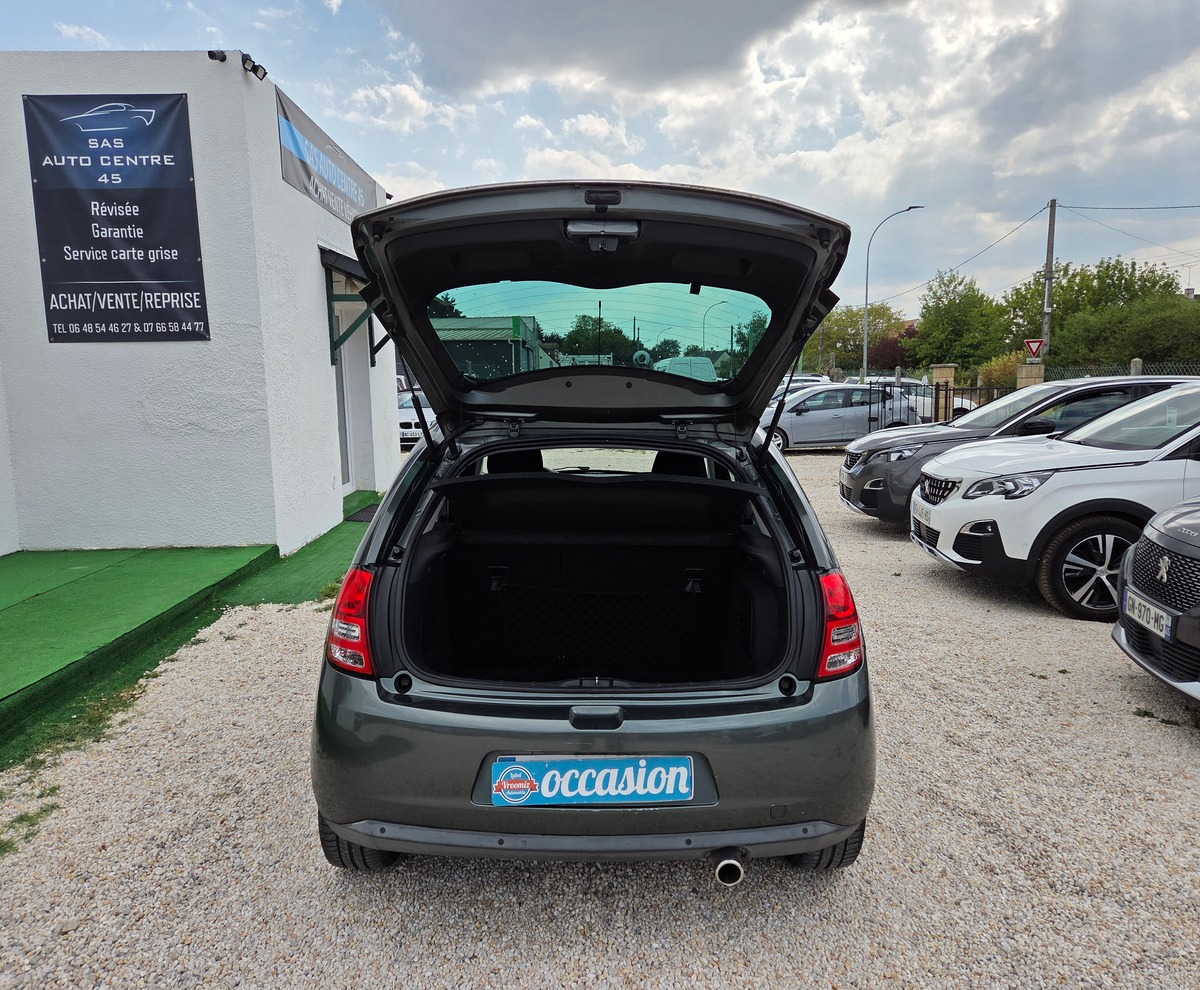 Citroën C3 PHASE II 1.6 VTI 120 CV EXCLUSIVE / BOITE AUTOMATIQUE / FAIBLE KILOMÉTRAGES