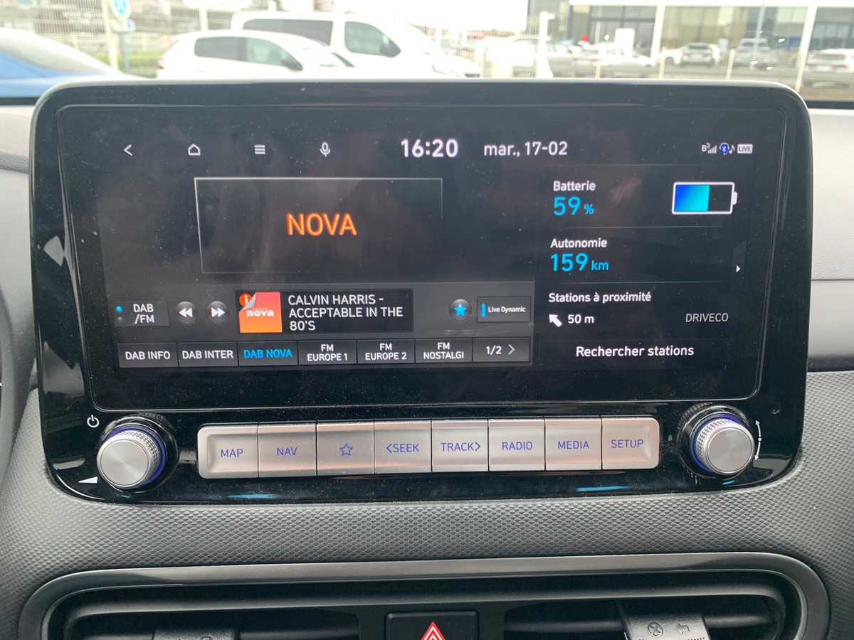 Hyundai Kona 136 | Creative | Caméra recul | Affichage tête haute | Assistance maintien trajectoire