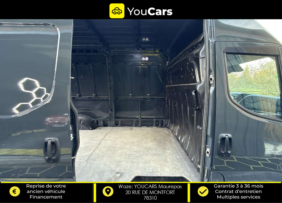 Iveco Daily VI FOURGON PHASE 2 - 156 CV TURBO -  BOITE AUTO - CAMERA DE RECUL  - RAMPE DE CHARGE