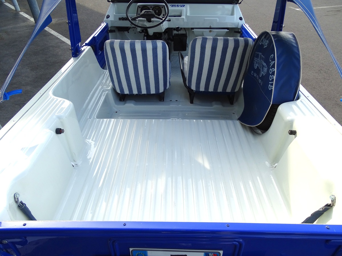 Citroën Méhari 4x2 1973 / Banquette arrière / 4 places / Baches complètes / Toit Bikini