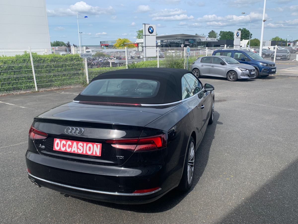 Audi A5 Cabriolet 190 ch | Design Luxe | Caméra de recul | Cuir | Drive select | Régulateur vitesse