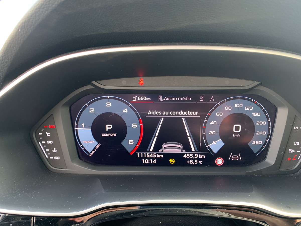 Audi Q3 Sportback 150 ch | S-Line | Caméra de recul | Apple car Play | Coffre assisté électriquement