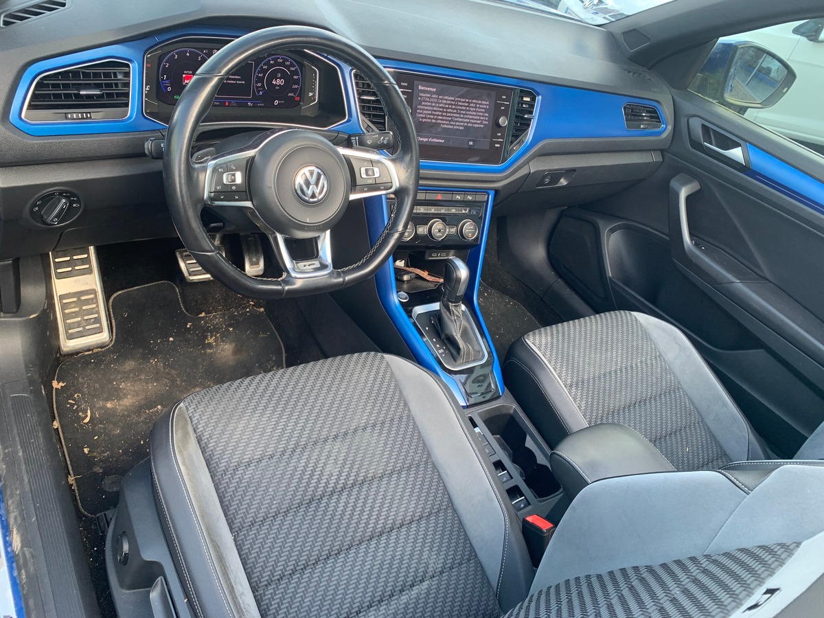 Volkswagen T-Roc Cabriolet 150 ch | R-line | Caméra de recul | Apple car play | Régulateur vitesse