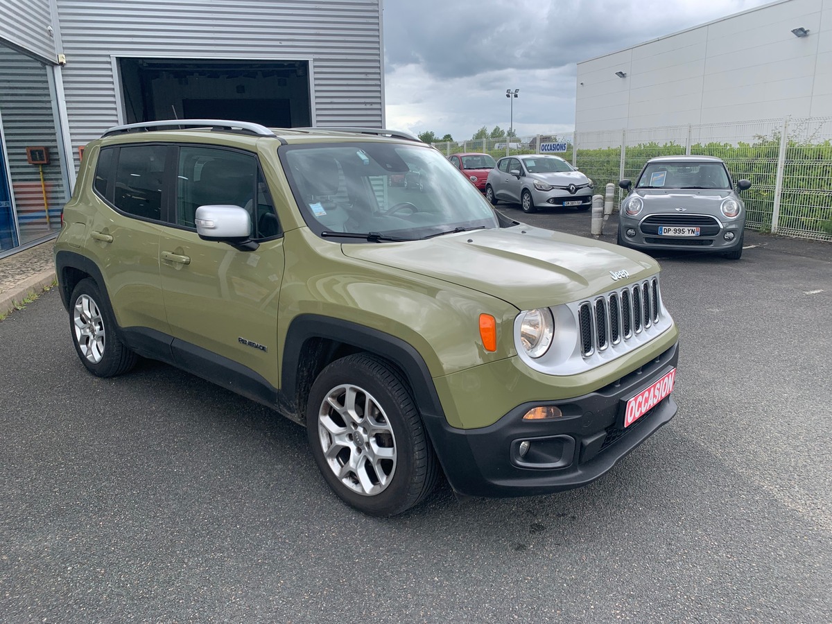 Jeep Renegade 120 chevaux | Régulateur de vitesse | Radar de recul | Bluetooth | Cuir | GPS