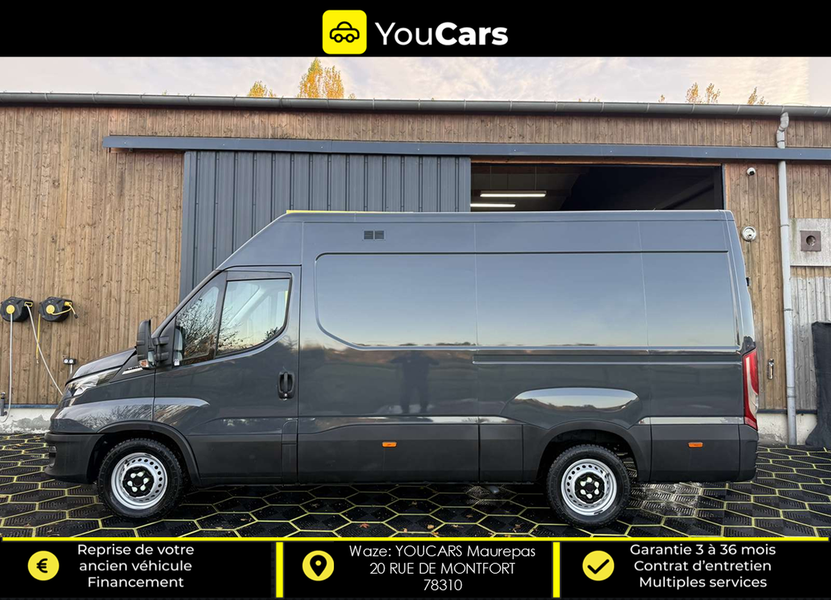 Iveco Daily VI FOURGON PHASE 2 - 156 CV TURBO -  BOITE AUTO - CAMERA DE RECUL  - RAMPE DE CHARGE