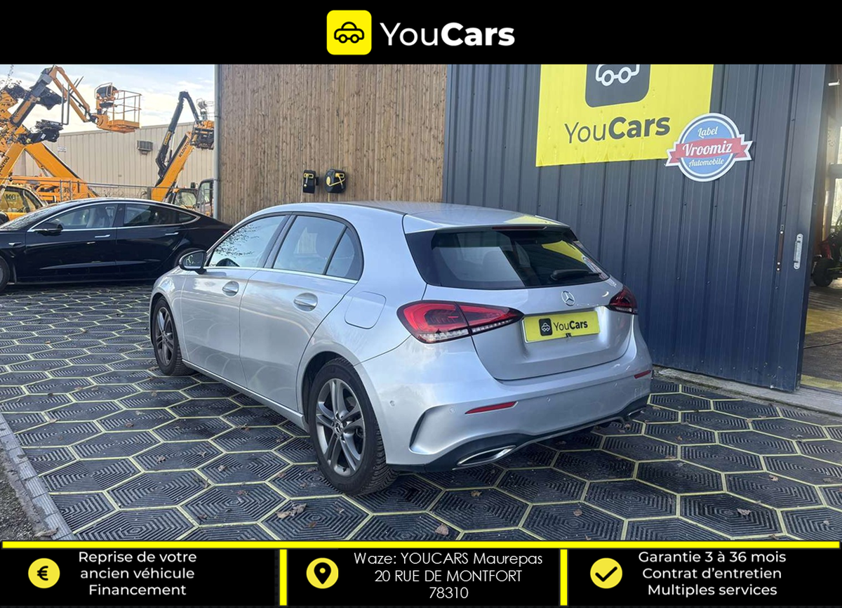 Mercedes-Benz Classe A 180 d 1.5 d 116 cv Boîte auto CAMERA DE RECUL ECLAIRAGE D'AMBIANCE