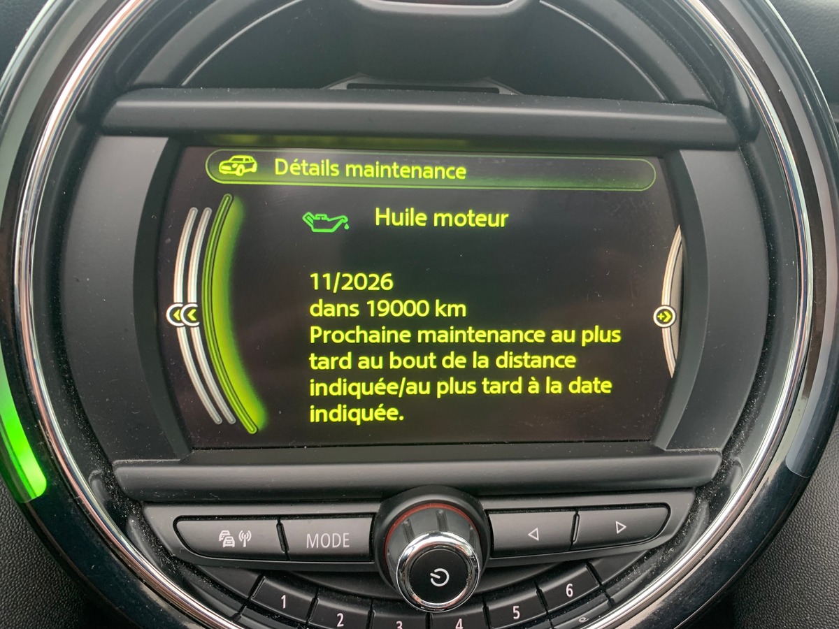 Mini Minicooper 136 chevaux | Chili | Pack Connected Navigation | Volant Sport gainé cuir MINI Yours