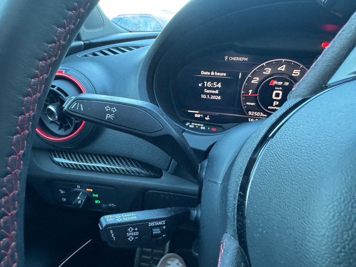 Audi RS3 400 | Quattro | Toit ouvrant | Magnetic Ride | Échappement RS | Bang & Olufsen sound system