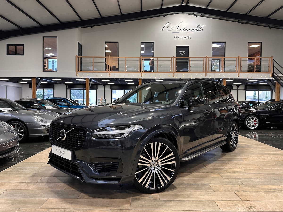 Volvo XC90 T8 R-Design AWD 303 + 87ch Geartronic - 7 places - 1ère Main - Options +++