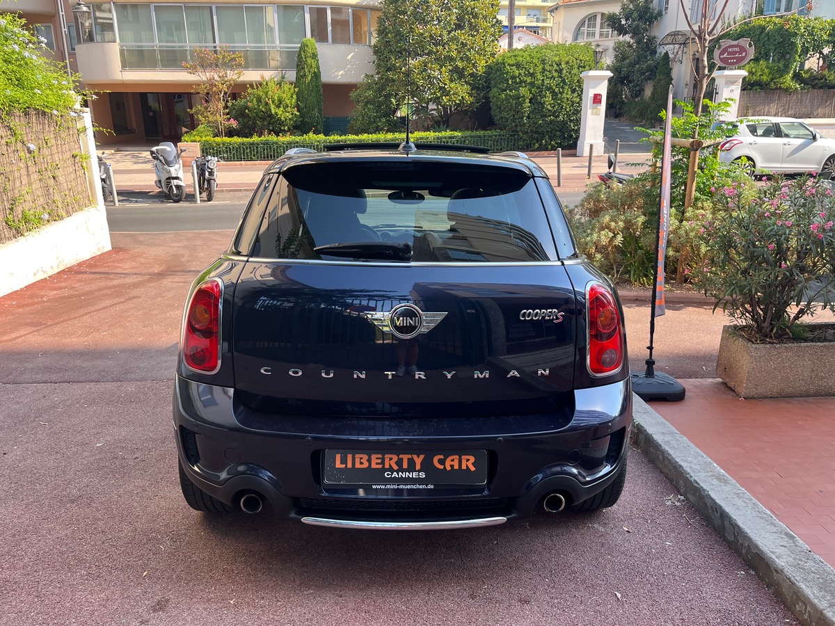 Mini Countryman Cooper S 190 CV ALL4 TOIT OUVRANT / CUIR Marron / GPS