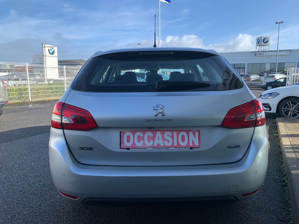 Peugeot 308 SW 100 ch | Allure | Caméra recul | GPS | Régulateur de vitesse adapatatif | Bluetooth