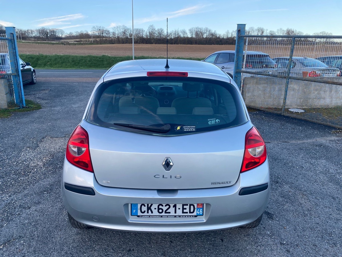 RENAULT Clio 1.5 dci 70cv 188055km garantie 3 mois