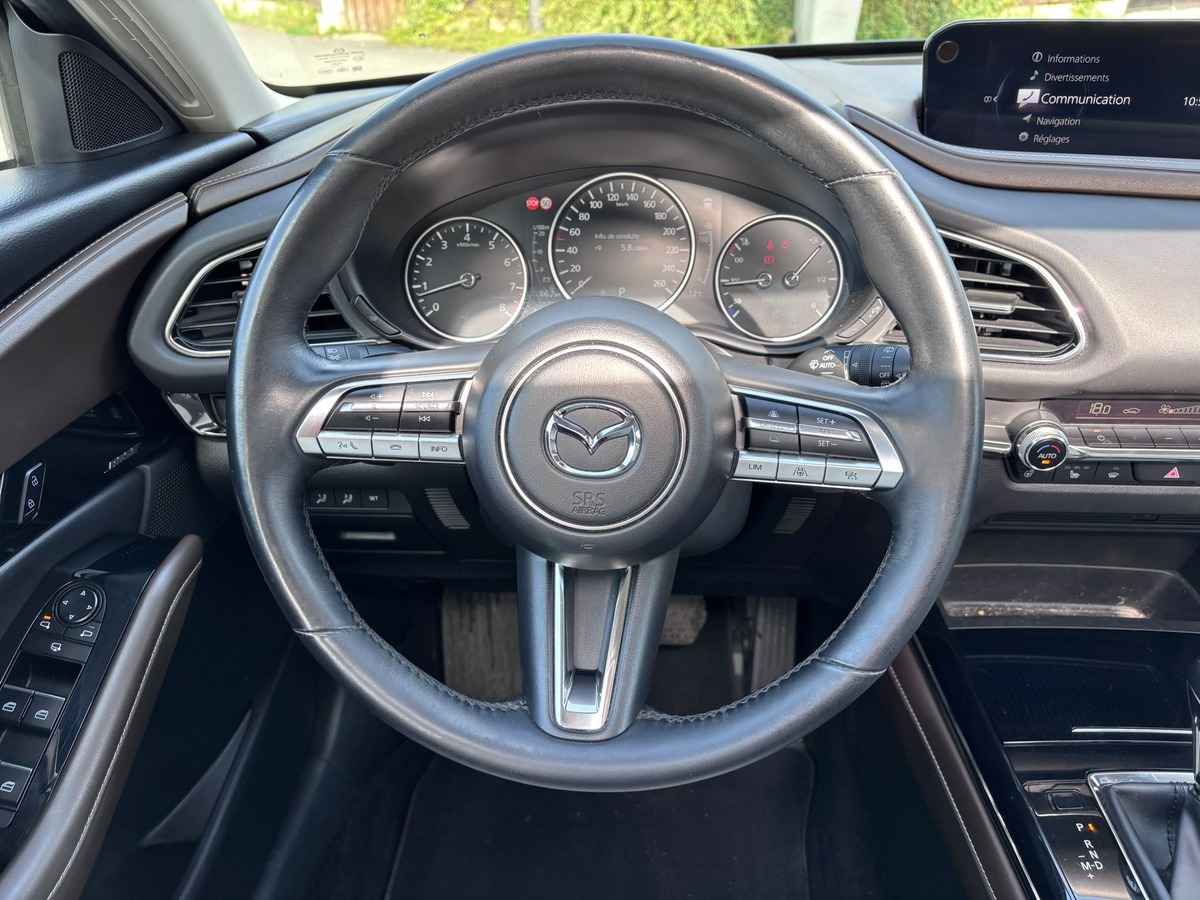 Mazda CX-30 2.0 e-SKYACTIV-X M-Hybrid EXCLUSIVE 186ch - Entretiens Mazda - Première main
