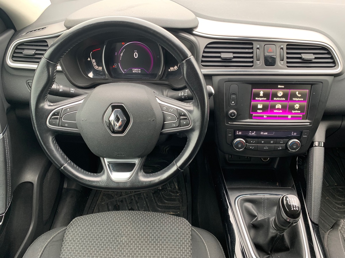 RENAULT Kadjar 110 ch | Business | Crochet d'attelage | Régulateur de vitesse | Radar avant arriére
