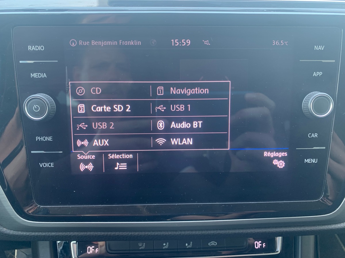 Volkswagen Touran 115 | Confortline | Caméra recul | Régulateur vitesse adaptatif | Apple car Play