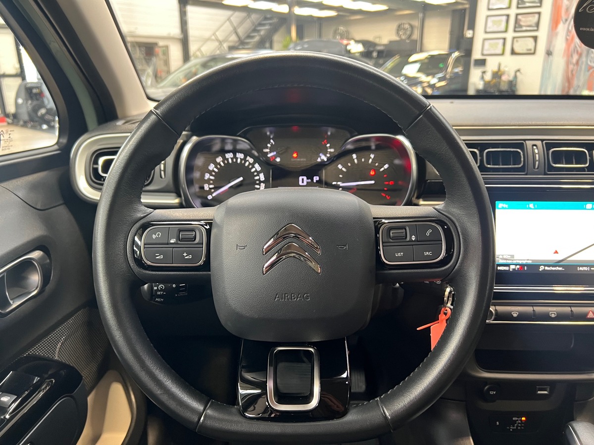 Citroën C3 III 1.2 110 ch S&S SHINE EAT6 GPS/CARPLAY/CAMERA/REGULATEUR