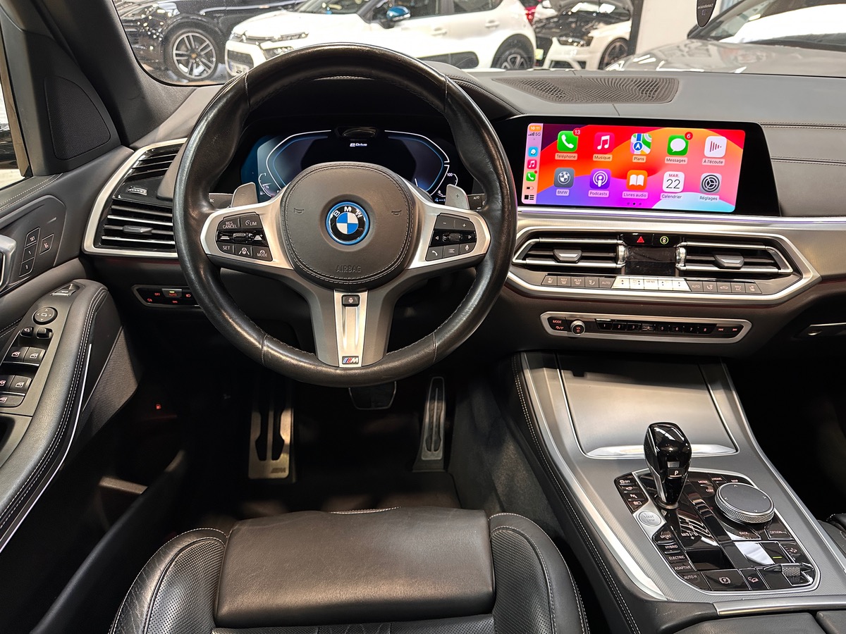 Bmw X5 xDrive 45e 394 ch BVA8 M Sport / 1ère Main / Attelage électrique / Options ++ / TVA / LOA