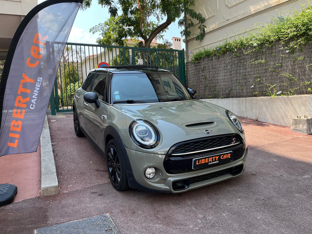 Mini Mini Cooper s 192 CV PACK JCW / TOIT OUVRANT / 5 PORTES / JANTES NOIRES/ Carplay