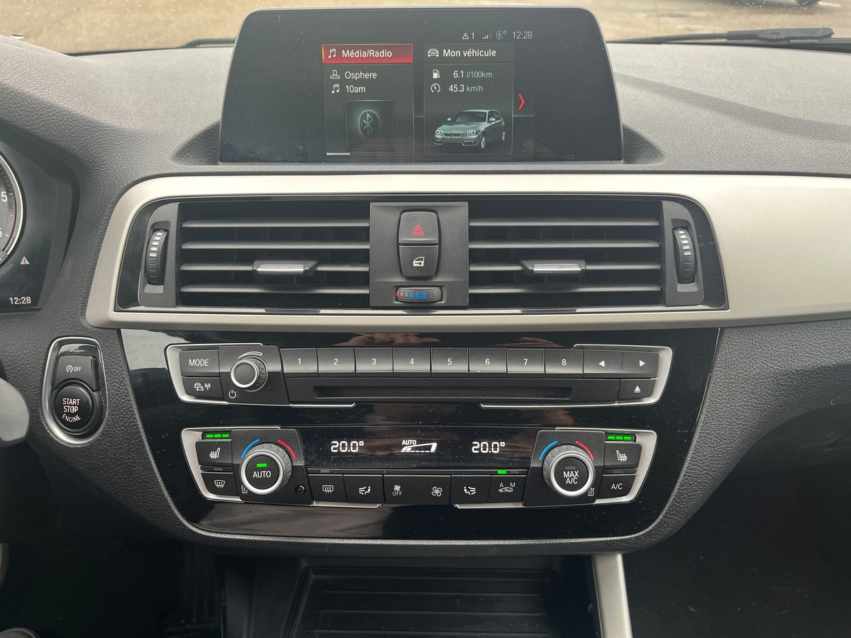 Bmw 118 d 2.0 150CH, SUIVI COMPLET BMW, SIEGES CHAUFFANT, TOIT OUVRANT, RADAR AVANT ARRIERE