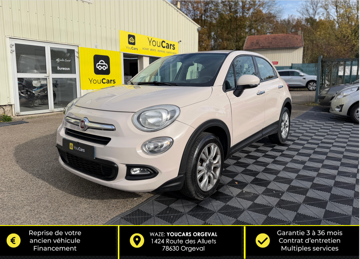 Fiat 500X 1.4 MultiAir 16V 4x2 140 cv BOITE AUTO - AIDE PARKING - ECRAN BLUETOOTH - CLIM AUTO
