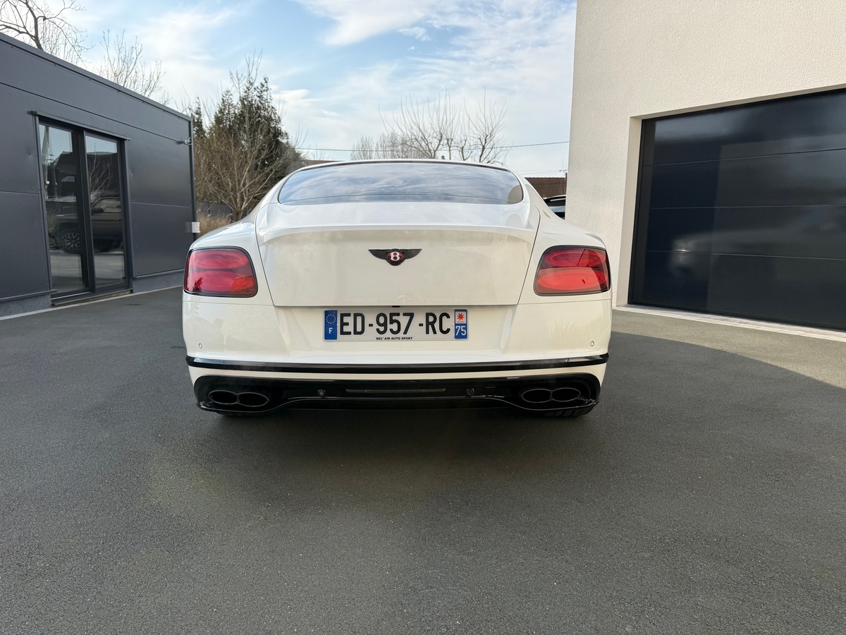 Bentley Continental GT 4.0 V8 S 528 CH / CARNET / 48101 KMS