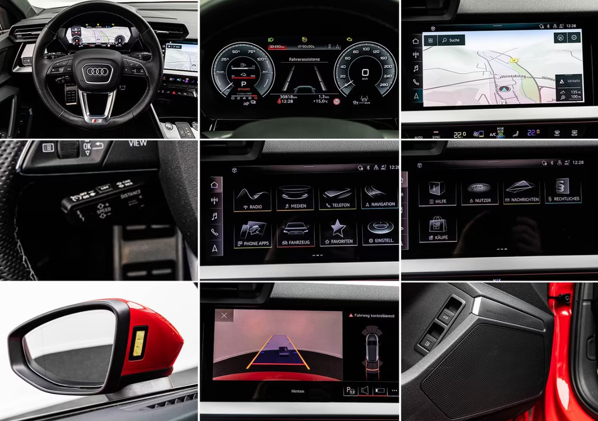 Audi A3 Sportback 40 TFSI e 204ch S line S tronic 6/Bang&Olufsen/Caméra