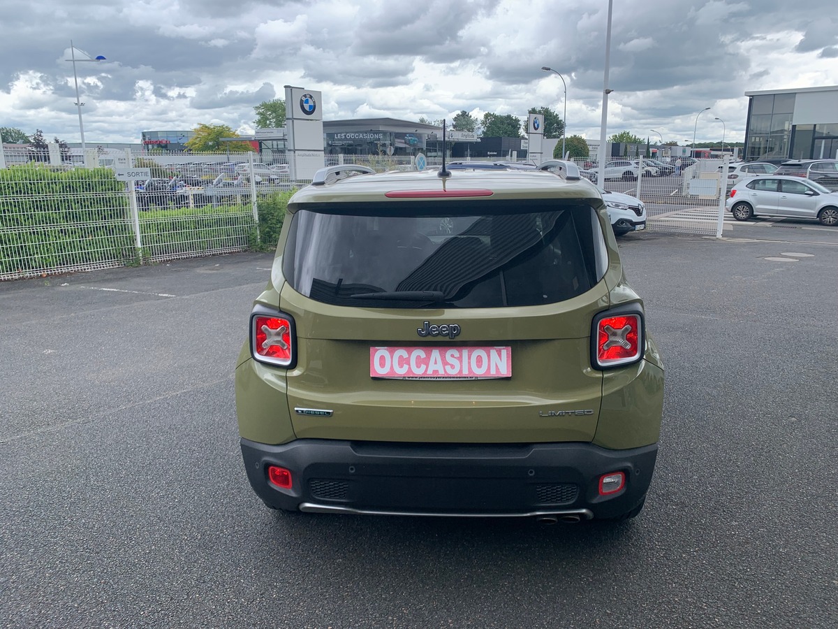 Jeep Renegade 120 chevaux | Régulateur de vitesse | Radar de recul | Bluetooth | Cuir | GPS
