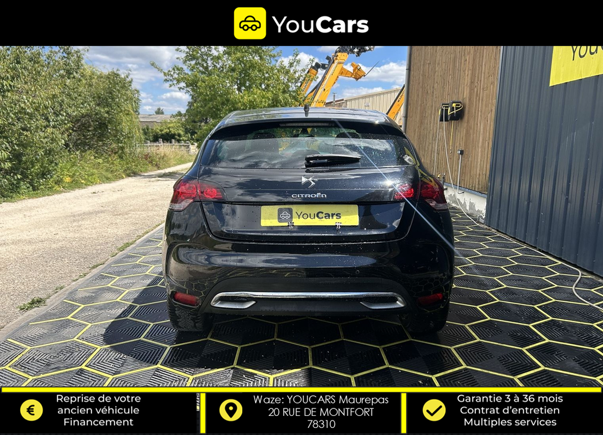 Citroën DS4 CHIC 1.6 HDi 115 cv ENTRETIEN CITROEN - KIT DISTRIBUTON FAIT - TOIT ZENITH