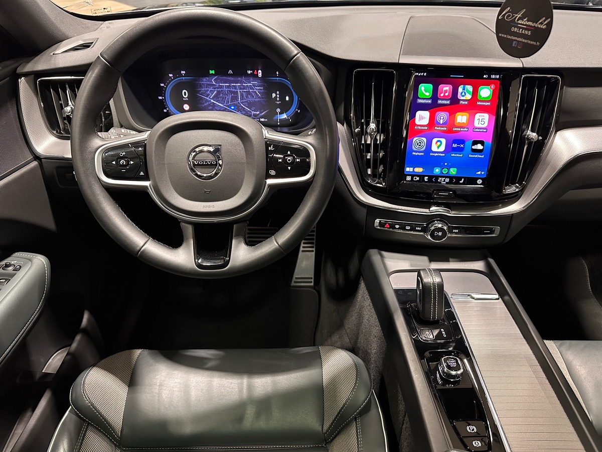 Volvo XC60 Phase 2 2.0 B4 D 197 cv R-DESIGN AWD - 1ère Main FR - Suivi Full Concession