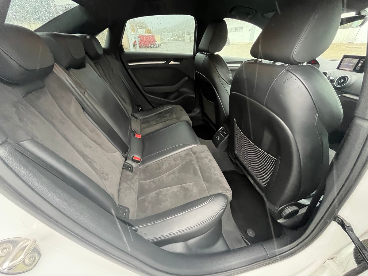 Audi A3 Berline 2.0 150ch BUSINESS DSG, SUIVI COMPLET, VIRTUAL COCKPIT, CAMERA, KEYLESS, REGULATEUR