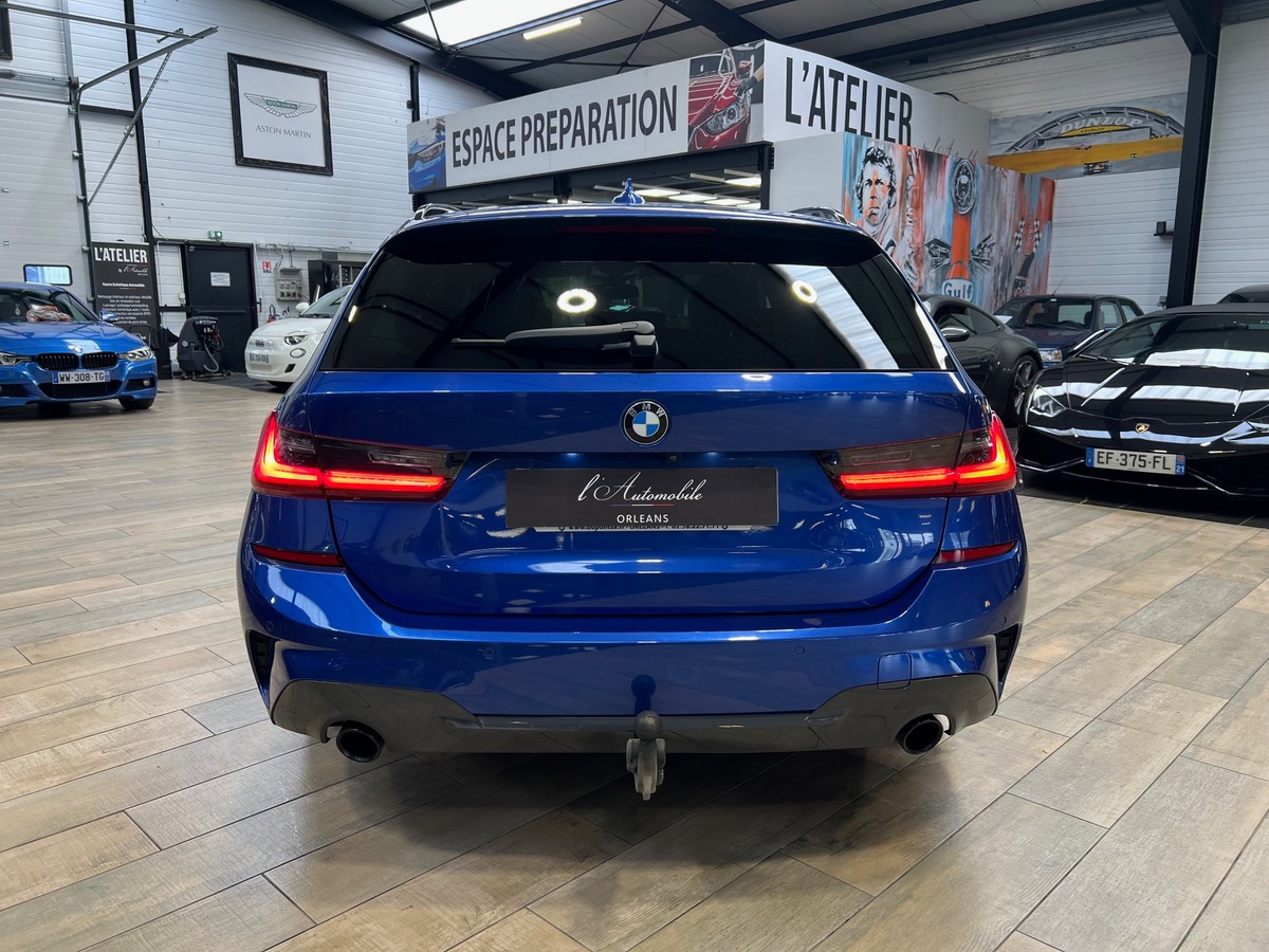 Bmw Série 3 (G21) TOURING 330D XDRIVE 265 BVA8 M SPORT PORTIMAO BLAU + ATTELAGE