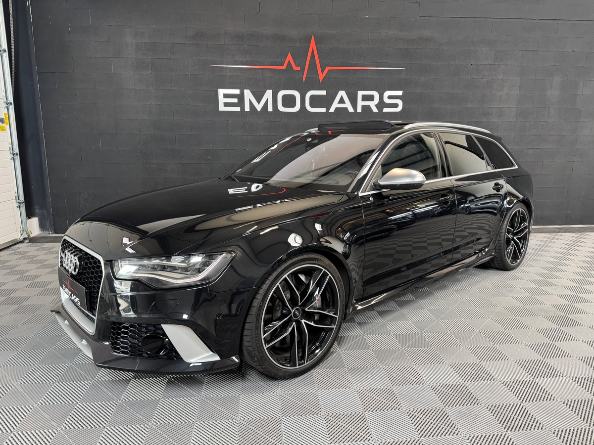 Audi RS6 AVANT C7 4.0 V8 TFSI 560CH QUATTRO - FREINS CÉRAMIQUE - ORIGINE FRANCE