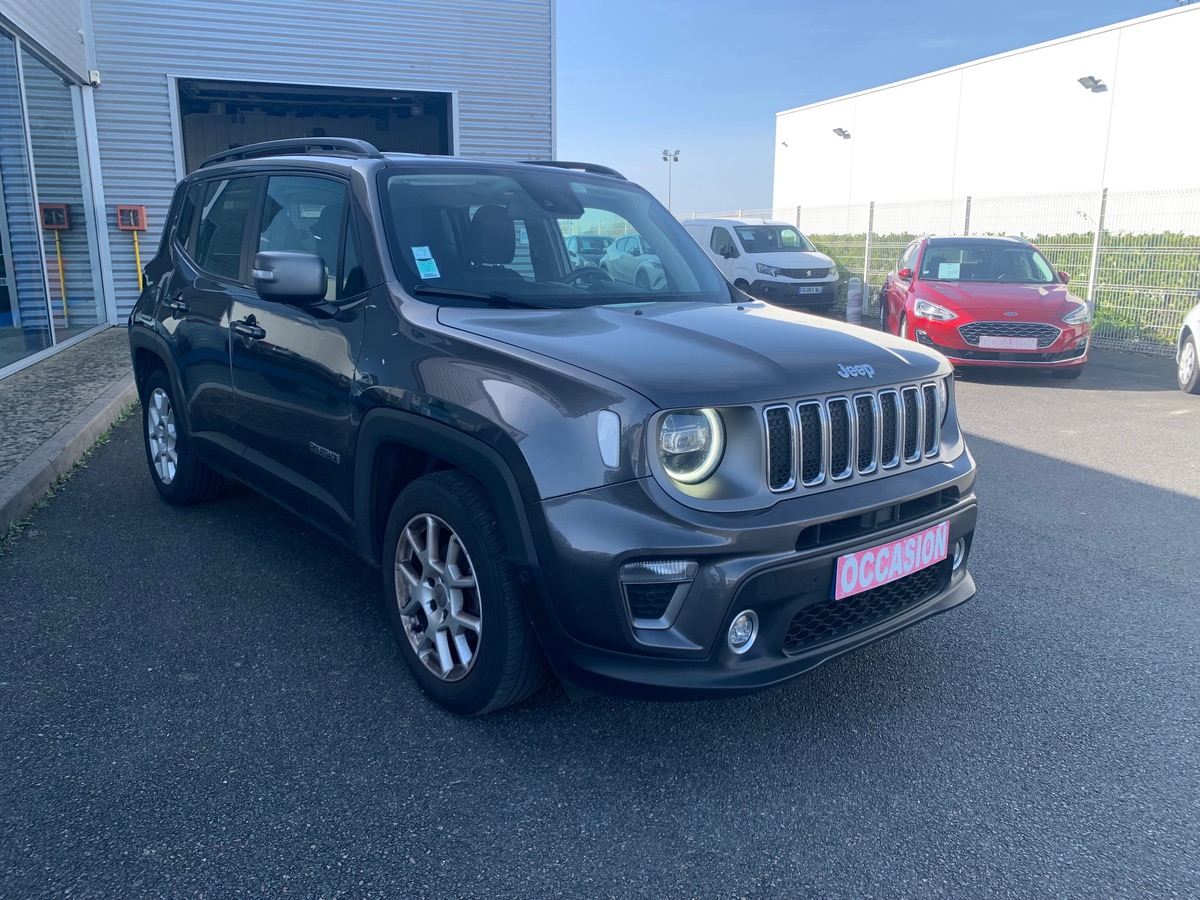 Jeep Renegade 120 ch | Limited | Caméra de recul | Régulateur de vitesse | Avertisseur Angles Morts