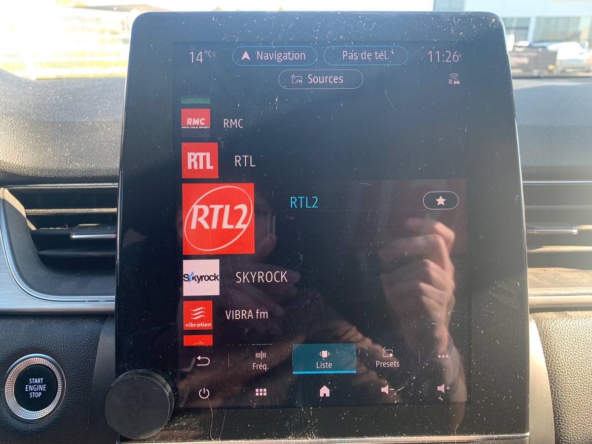 RENAULT Captur 160 ch | E-tech Plug in | Intens | Pack City | GPS | Assistance maintient trajectoire