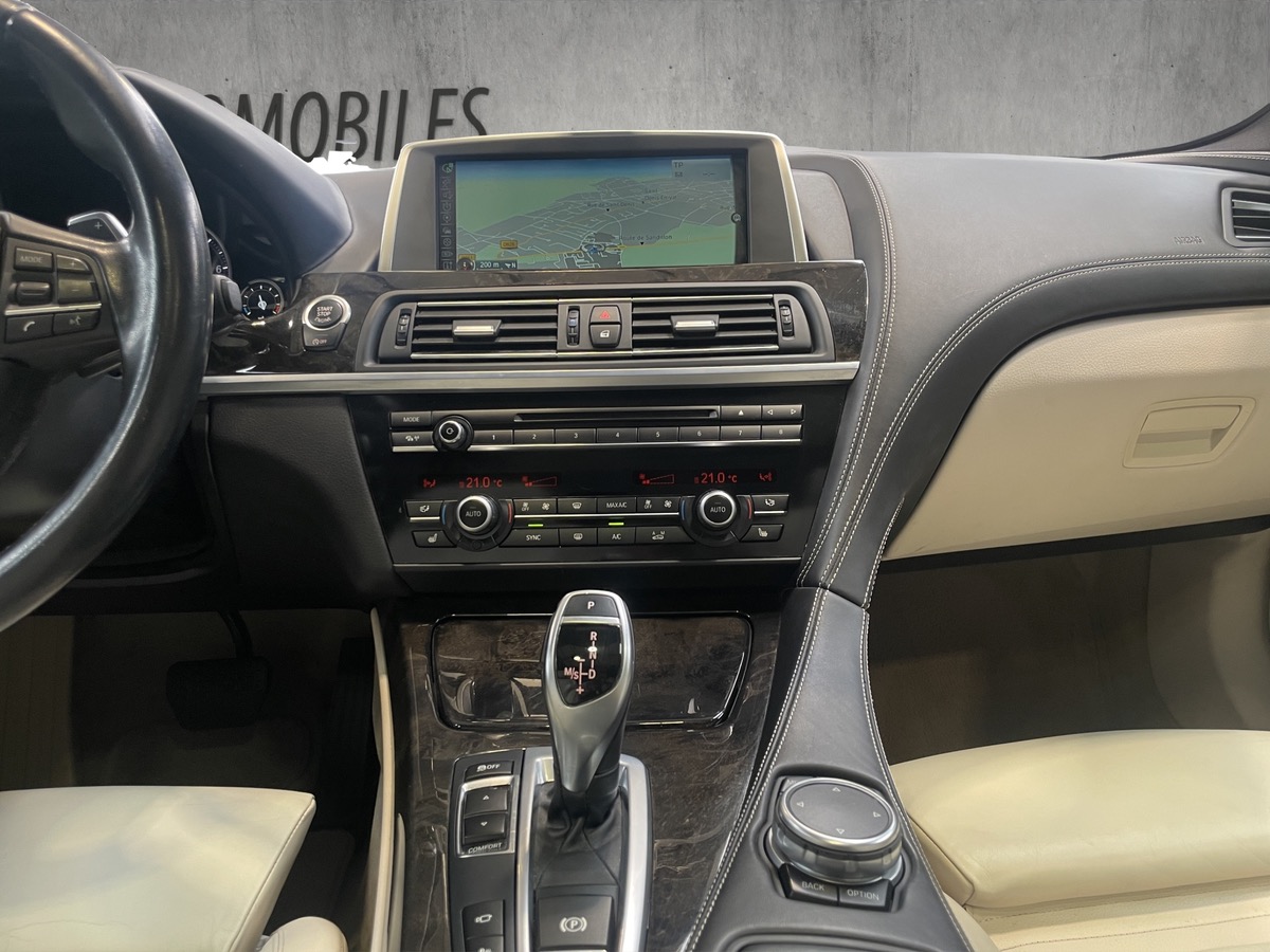 Bmw Série 6 (F06) GRAND COUPE 650i 4.4 V8 450CH - LUXE - CAMERA/TOIT PANORAMIQUE/SIEGES ELEC