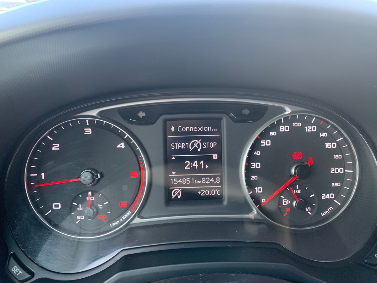 Audi A1 90 chevaux | Régulateur de vitesse | GPS |  Bluetooth | Climatisation | 3 Portes