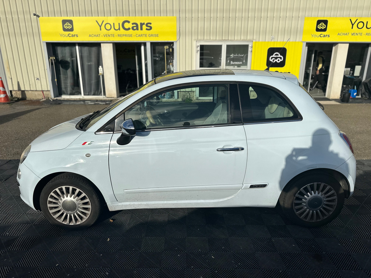 Fiat 500 1.2 MPi 69 cv - CLIMATISATION -  MODE CITY - TOIT PANORAMIQUE