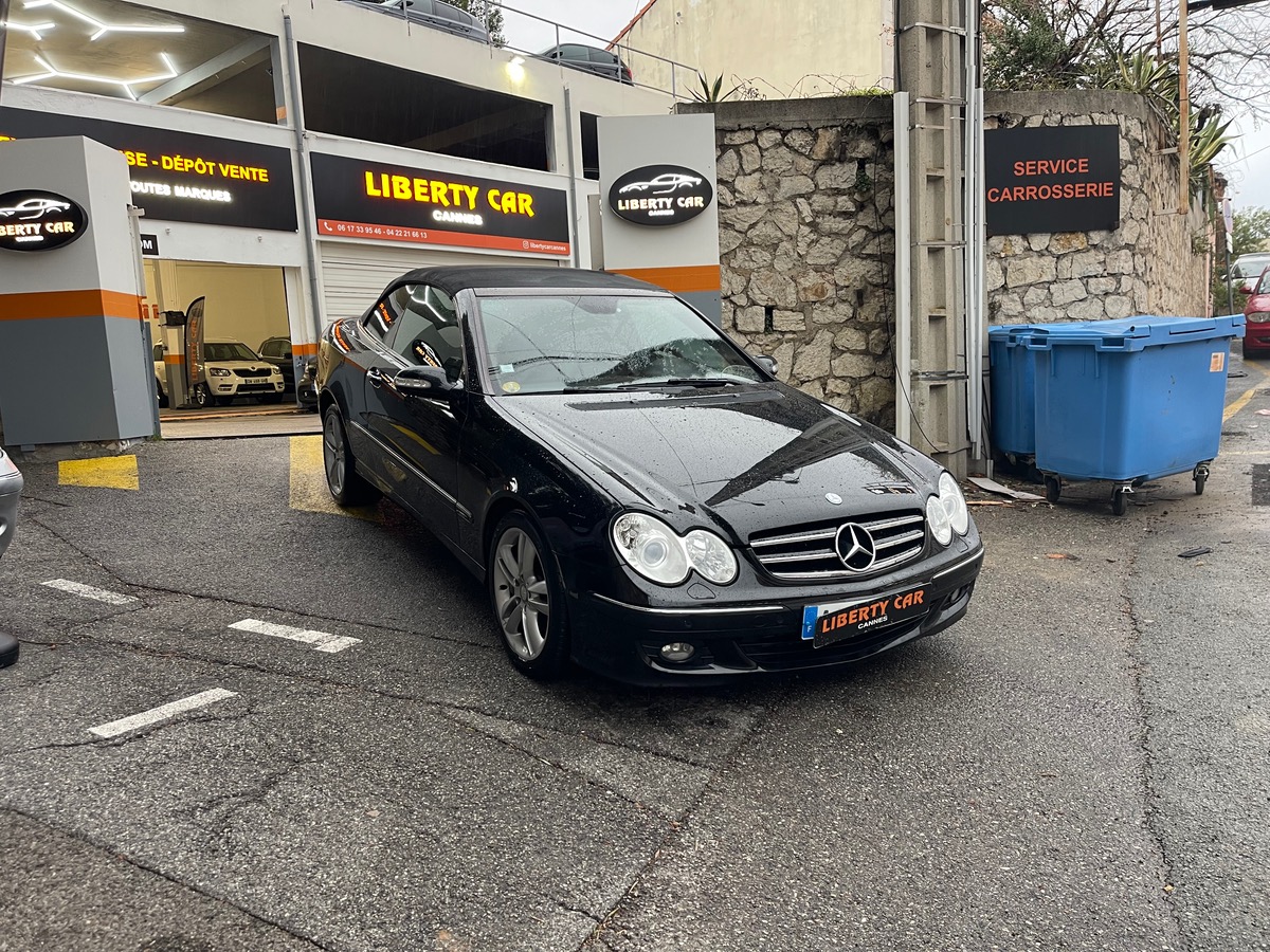 Mercedes Benz CLK Cabriolet 320 CDI 3.0 V6 224 CV / Avant Garde / Intérieur Cuir / GPS / Radar