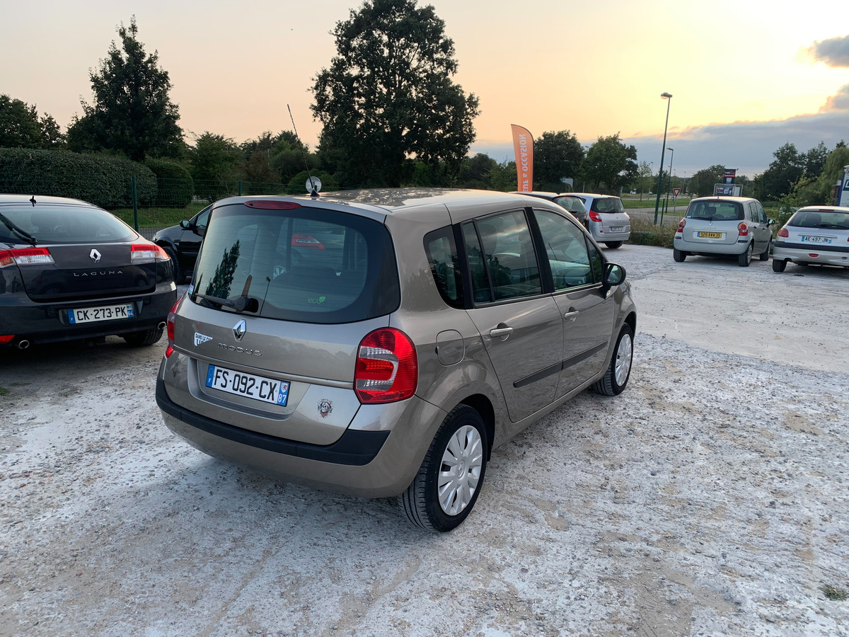 RENAULT Modus 1.2 tce - 100CH 86599km