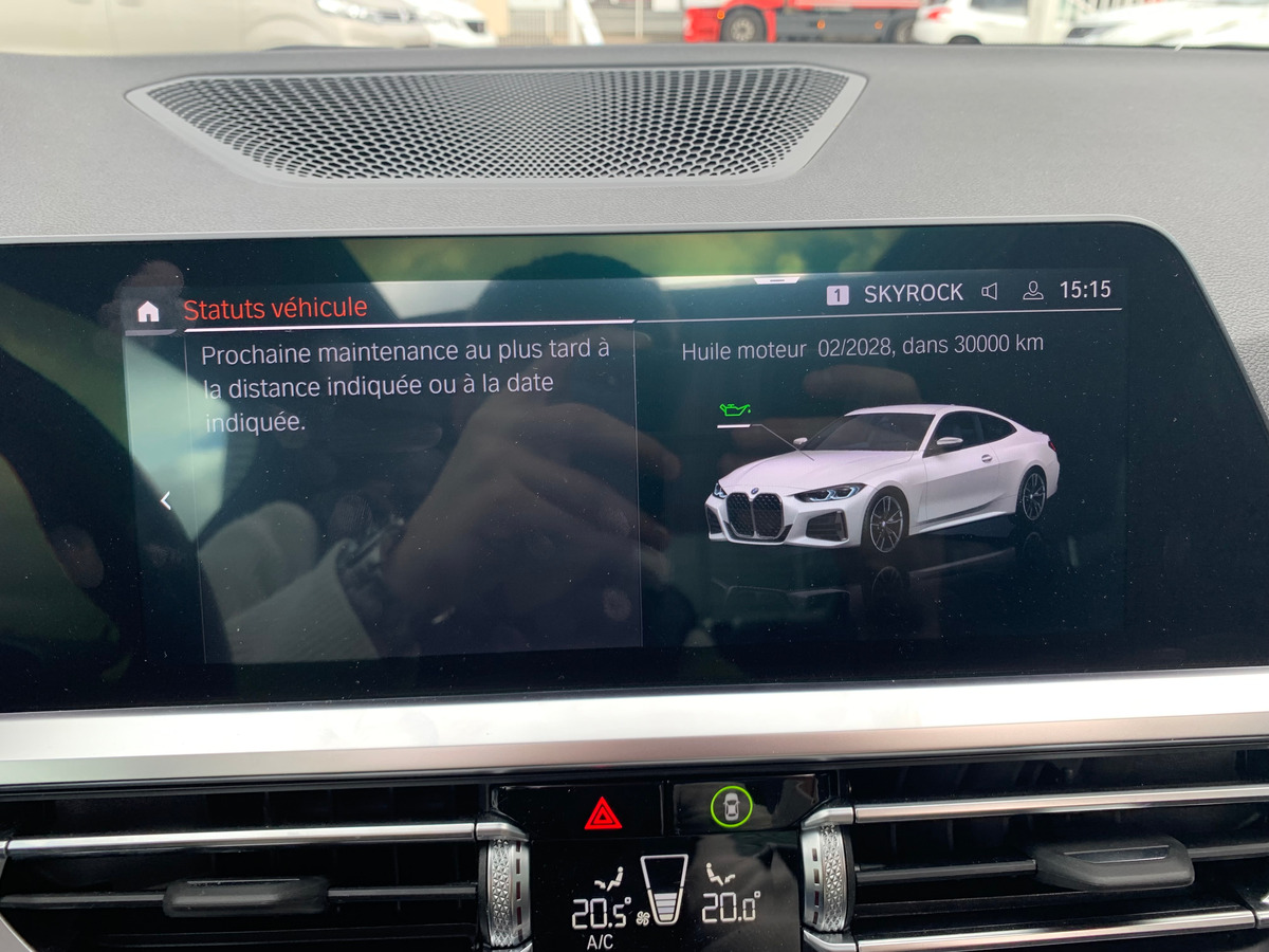 Bmw Série 4 Coupé 374 ch | M440i xDRIVE | Toit ouvrant | Palettes changement vitesses au volant