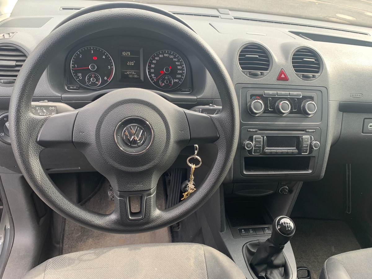 Volkswagen Caddy Sièges rang 2 déposables | Climatisation | Banquette 3 places | Régulateur vitesse