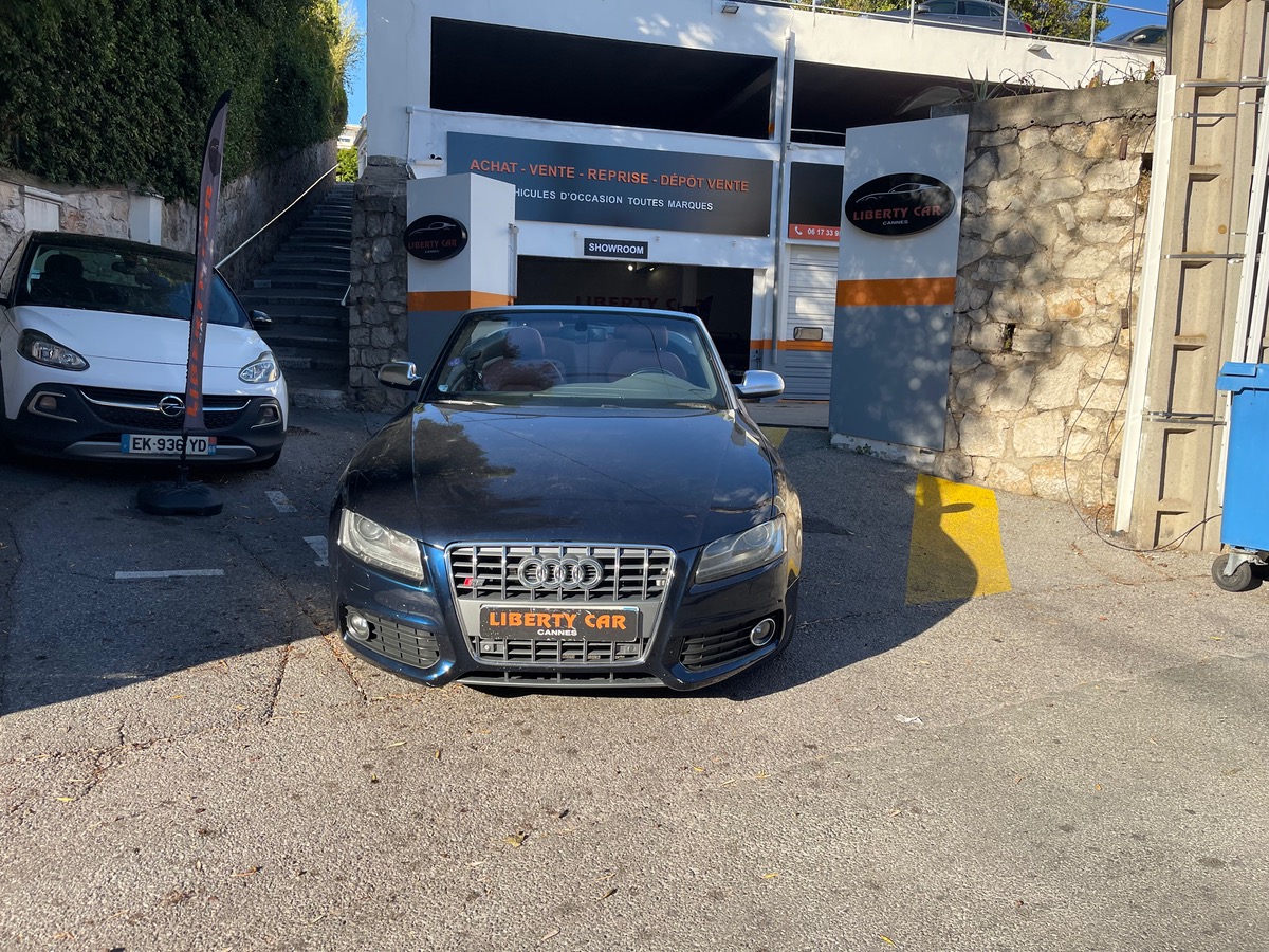 Audi S5 Cabriolet 3.0 T 333 CV V6 TFSI / Quattro / Intérieur Cuir / VF