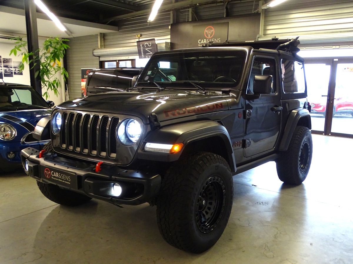 Jeep Wrangler 2.0 I T 272 Ch RUBICON AUTO 2P HARD TOP / CARPLAY / ROUES ORIGINE