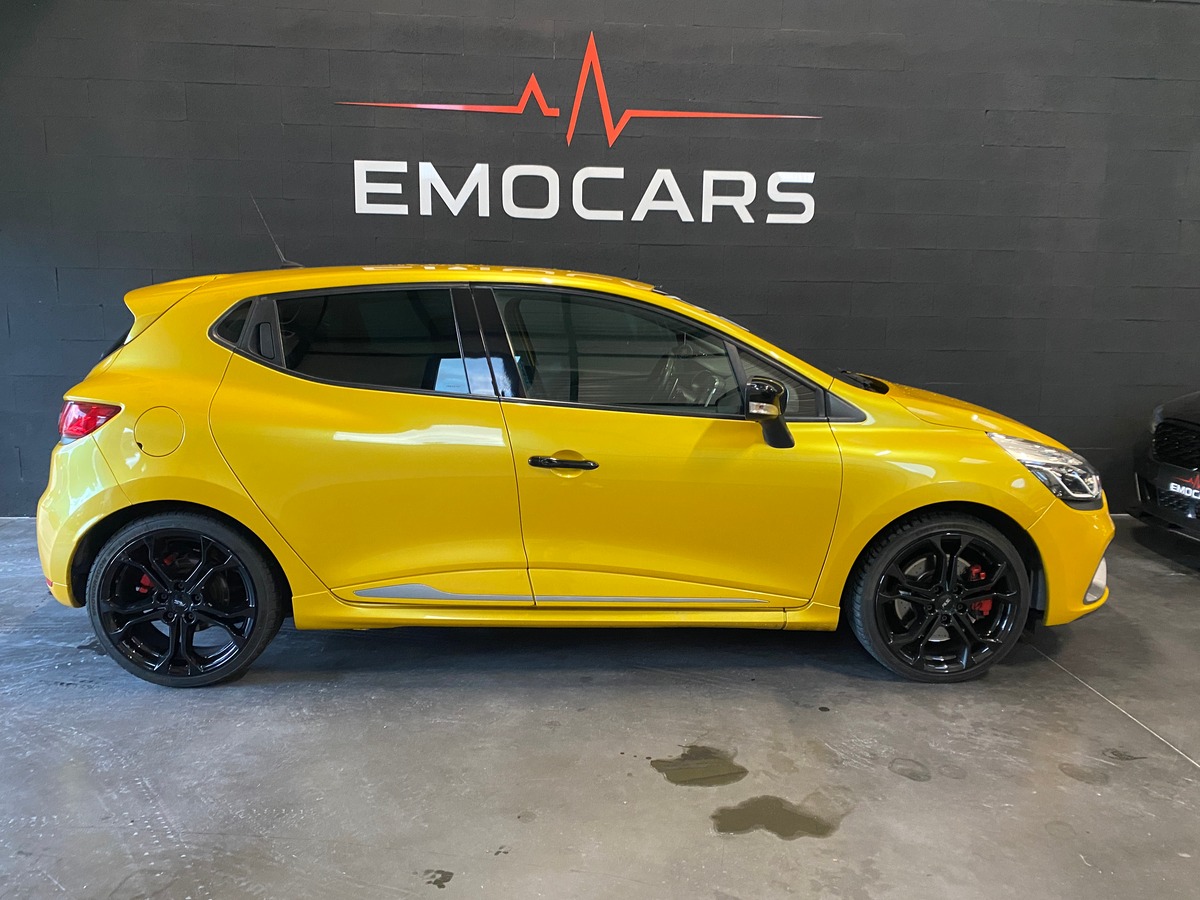 RENAULT Clio IV 1.6 TURBO 200 ENERGY RS EDC E6 JAUNE SIRIUS