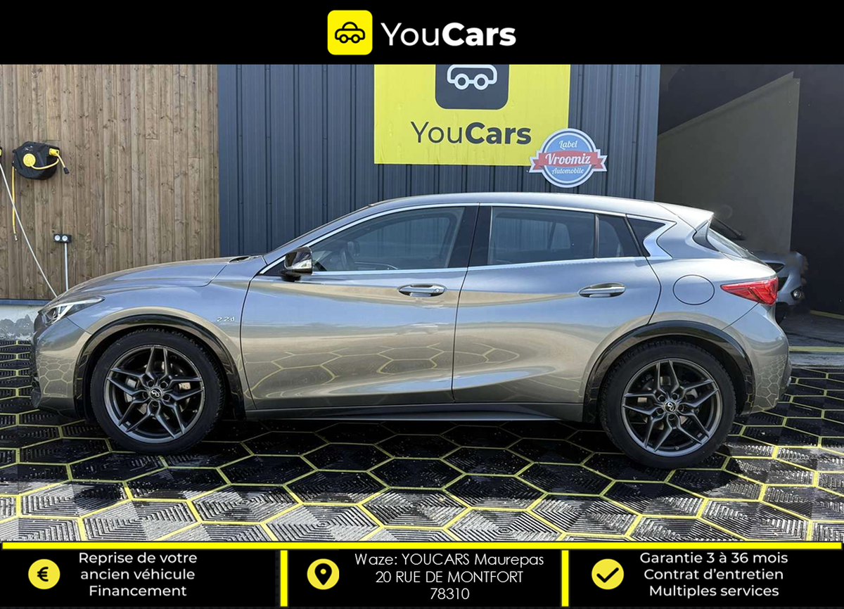 Infiniti Q30 2.2 D 7DCT Sport 170 cv Boîte auto RADAR DE RECUL BOSE