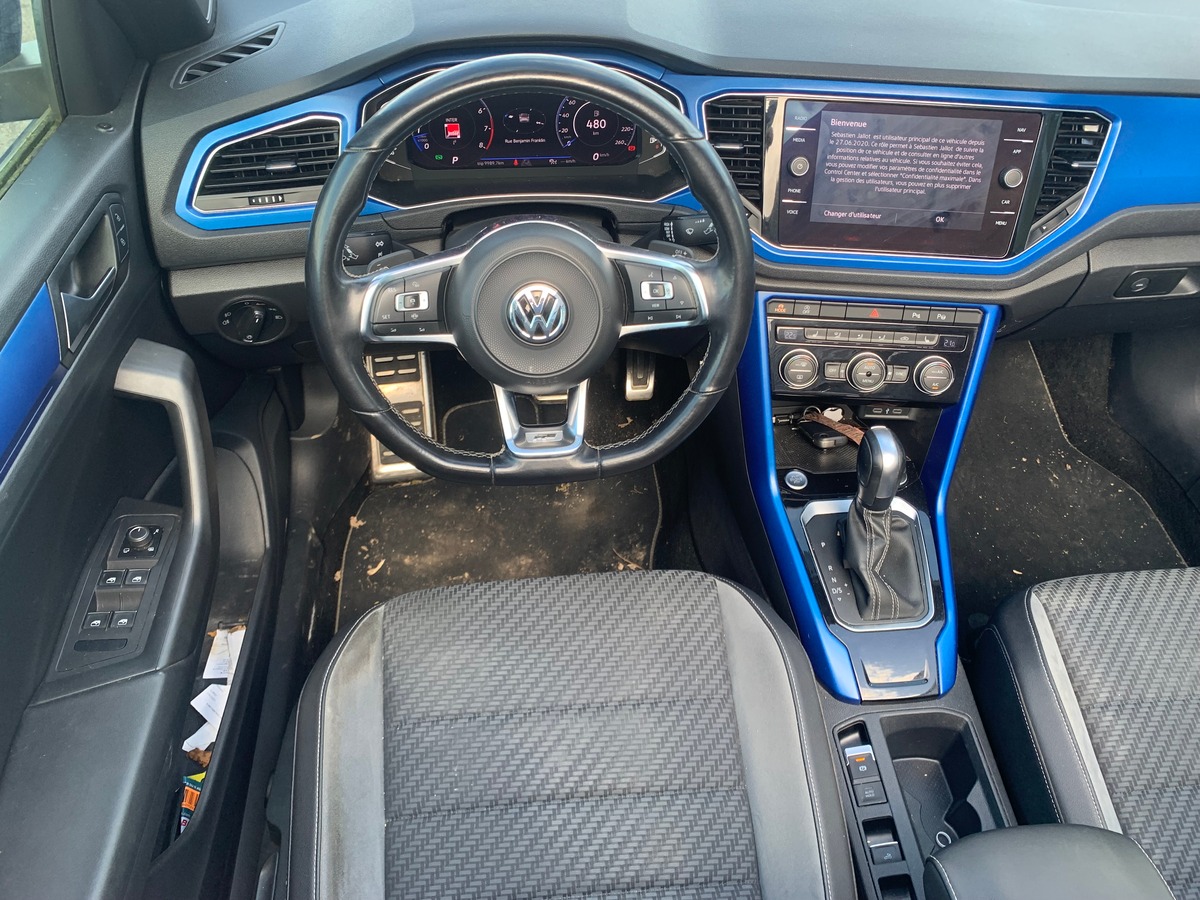 Volkswagen T-Roc Cabriolet 150 ch | R-line | Caméra de recul | Apple car play | Régulateur vitesse