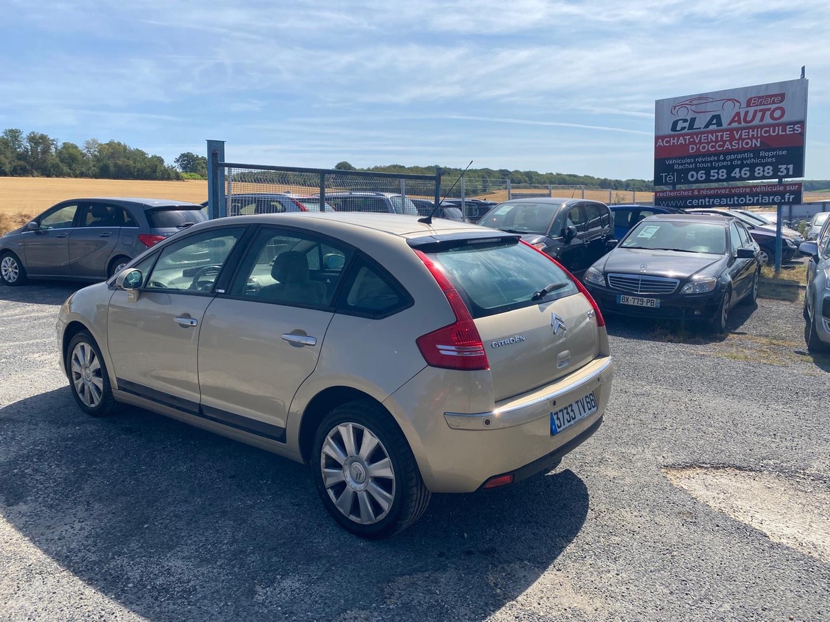 Citroën C4 1.6 hdi 110cv exclusive 1ère main 178000km
