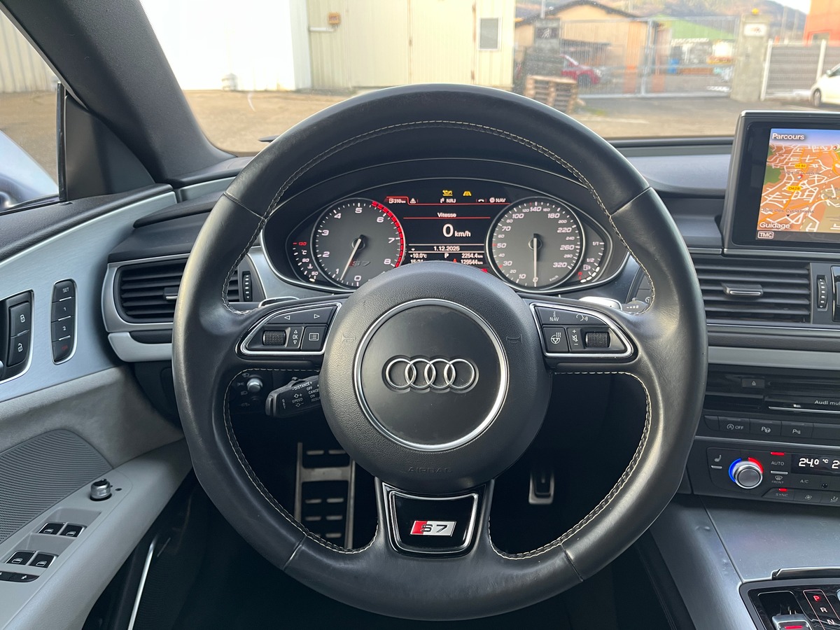 Audi S7 Sportback 4.0 TFSI Quattro S-Tronic7 S&S 420 cv, Toit ouvrant, Suivi AUDI, Camera 360°